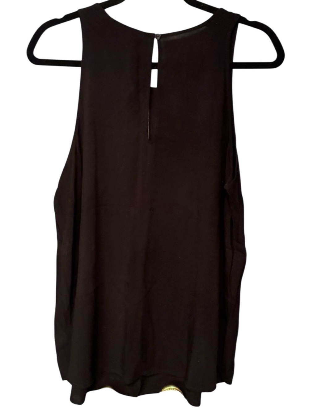 Old Navy XL Black White Sleeveless Tank Top Bundle of 3 Casual Everyday Blouses - Picture 6 of 8